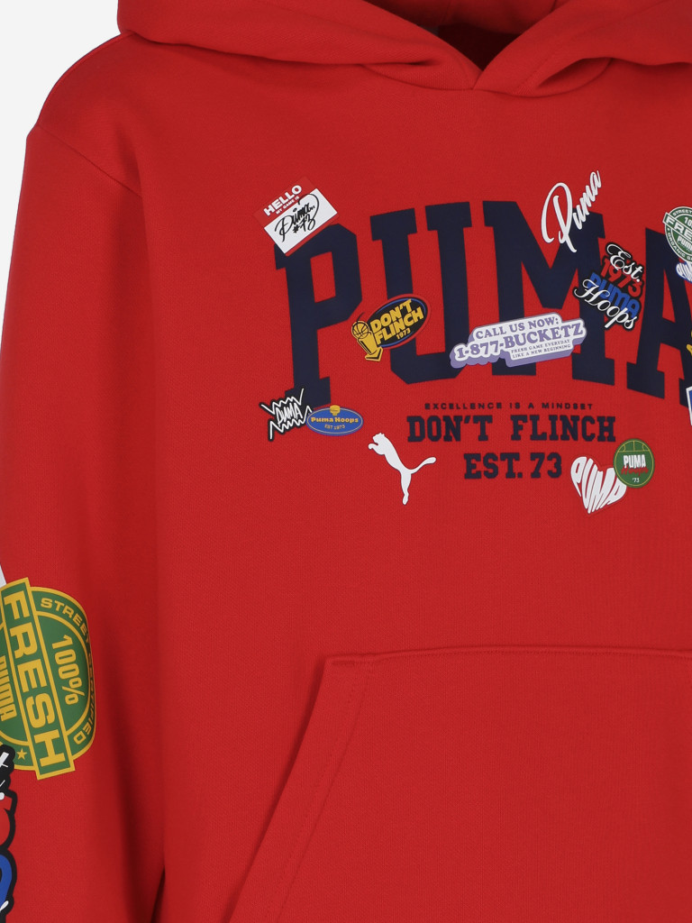 Худи для мальчиков PUMA Basketball Hooperhotline