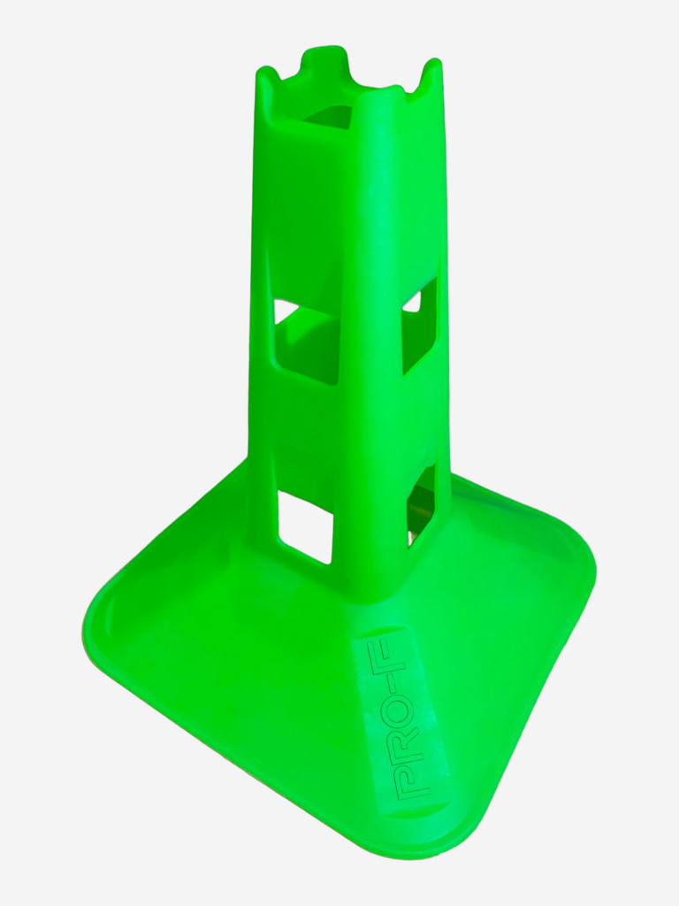 Конусы тренировочные Agility Cones PRO-F, EVA, светло-зеленый, комплект 6 шт.