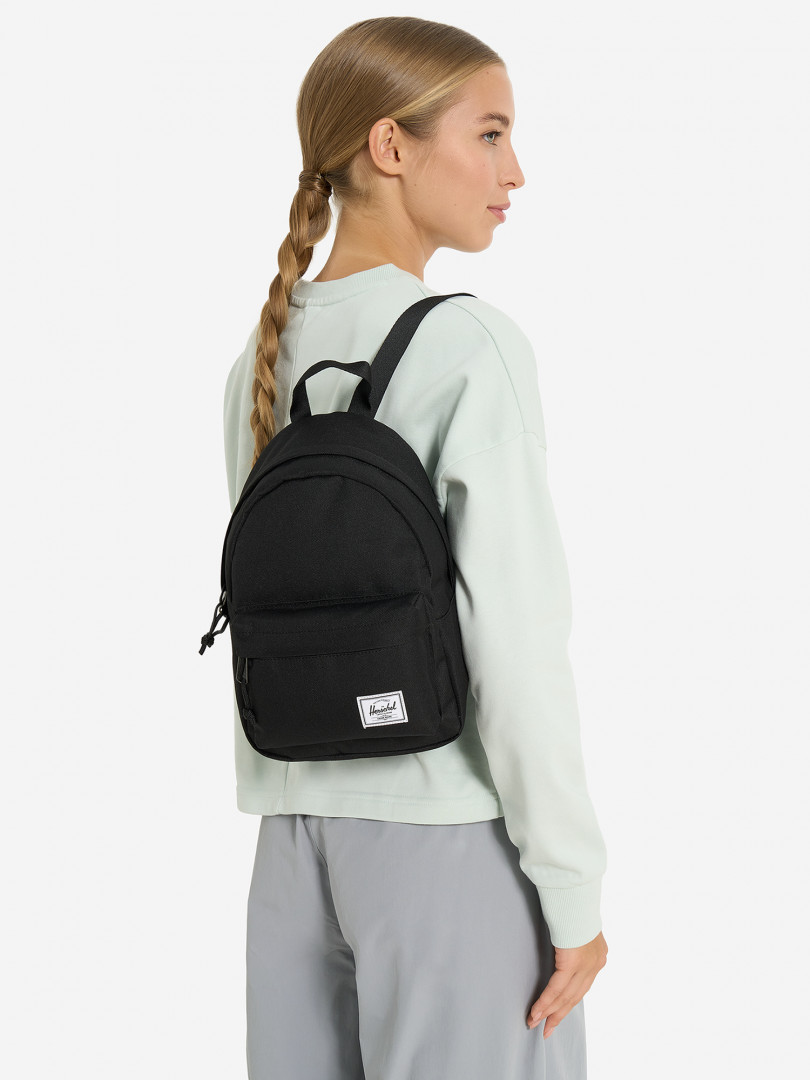 фото Рюкзак женский herschel classic mini, черный