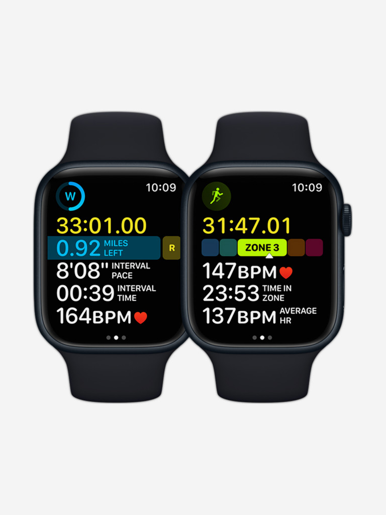 Apple Watch Series 8, 41 мм, корпус из алюминия, спортивный ремешок в комплекте