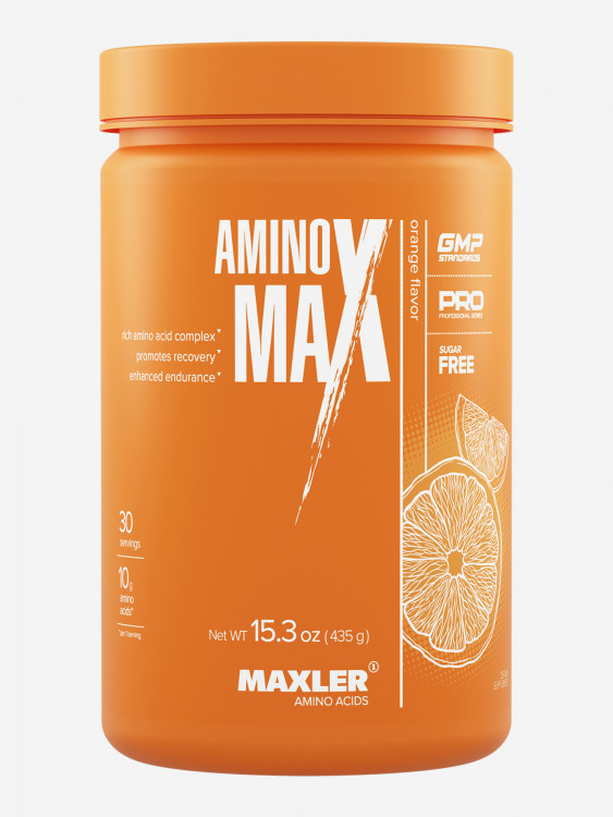 Аминокислотный комплекс Maxler c витамином D, порошок, 435 г - Апельсин