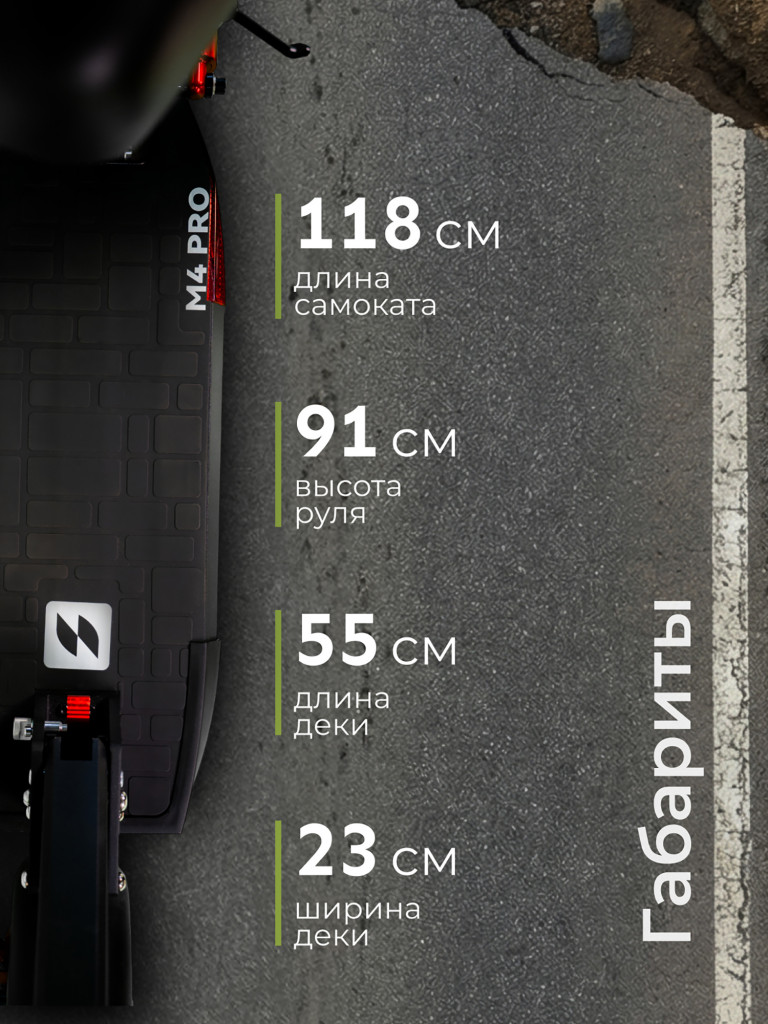 Электросамокат SAMIK M4 PRO