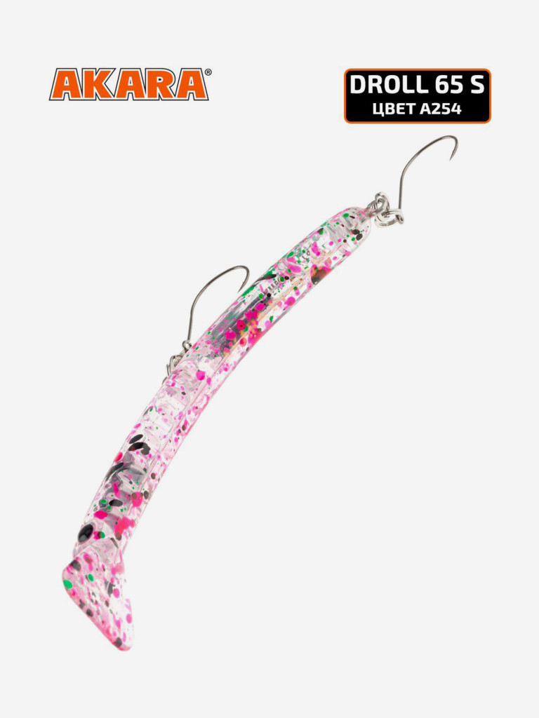 Воблер Akara Droll 65S минноу тонущий на форель 3,7гр A254