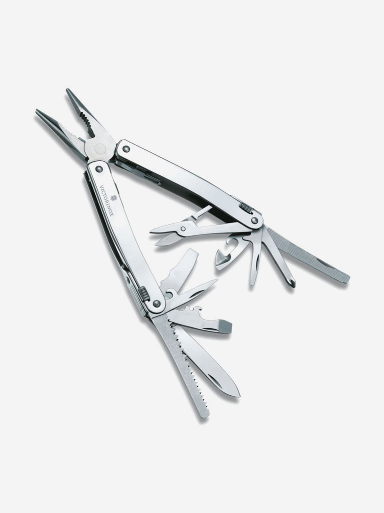 Мультиинструмент складной Victorinox SwissTool Spirit X, 105 мм, 26 функций, чехол