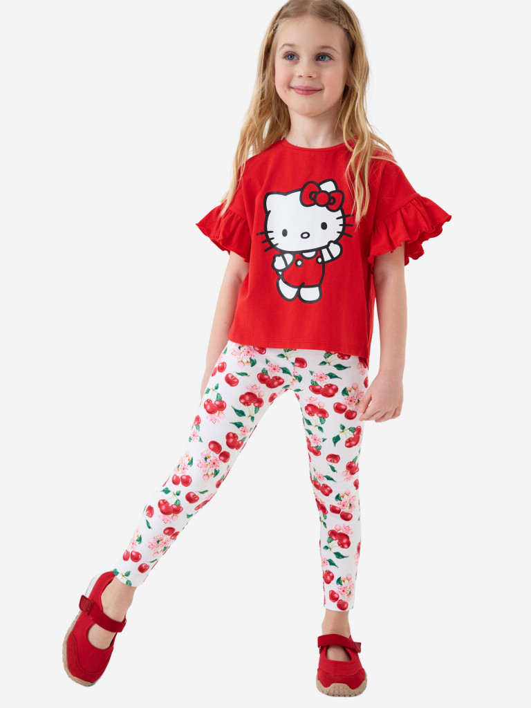 Комплект для девочек: туника, легинсы PlayToday