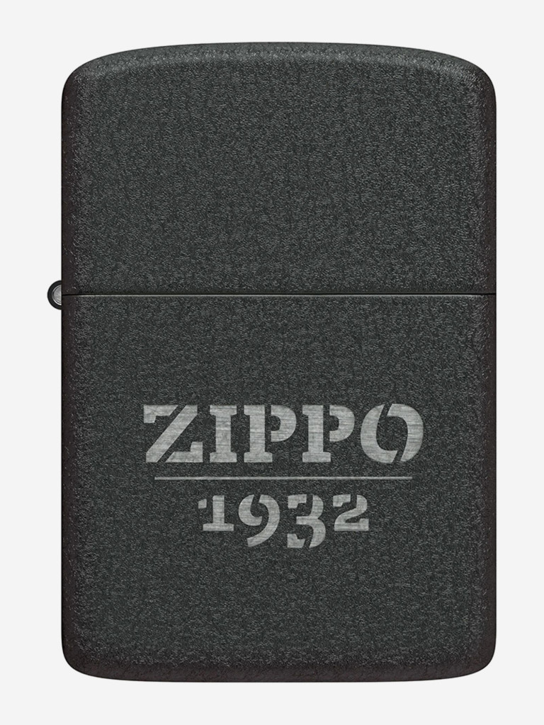 Зажигалка бензиновая ветроустойчивая Zippo 1941 Replica, Black Crackle