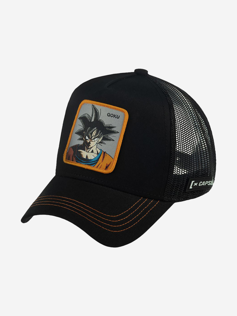 Бейсболка с сеточкой CAPSLAB CL/DBZ/1/GOKD Dragon Ball Goku (черный)