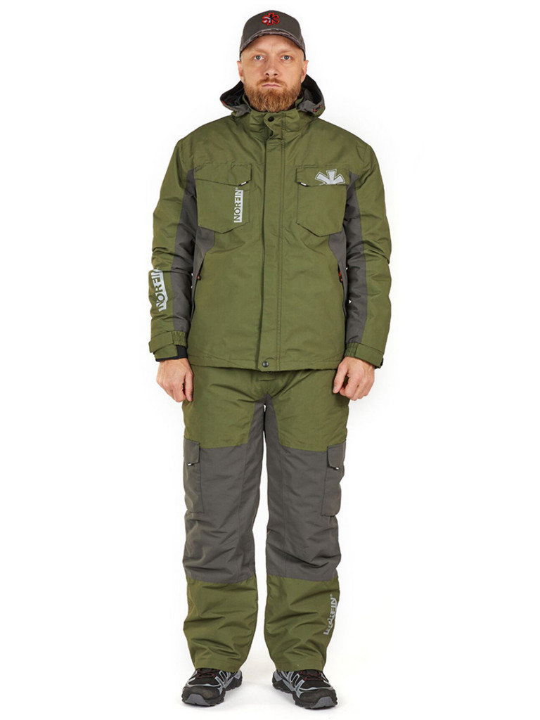 Костюм демисезонный Norfin BOAT (куртка+полукомбинезон) для рыбалки и охоты