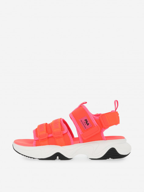 Fila sandals sales orange