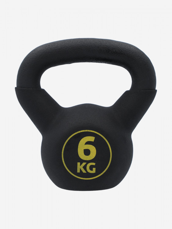 Чугунная гиря с покрытием из ПВХ Torneo, 6 кг