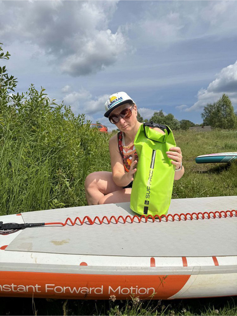 Гермомешок SUP Face 12L, зеленый