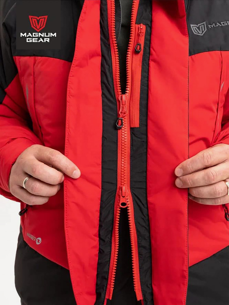Костюм мужской MAGNUM GEAR ICEBERG PRO -25° С красный/черный