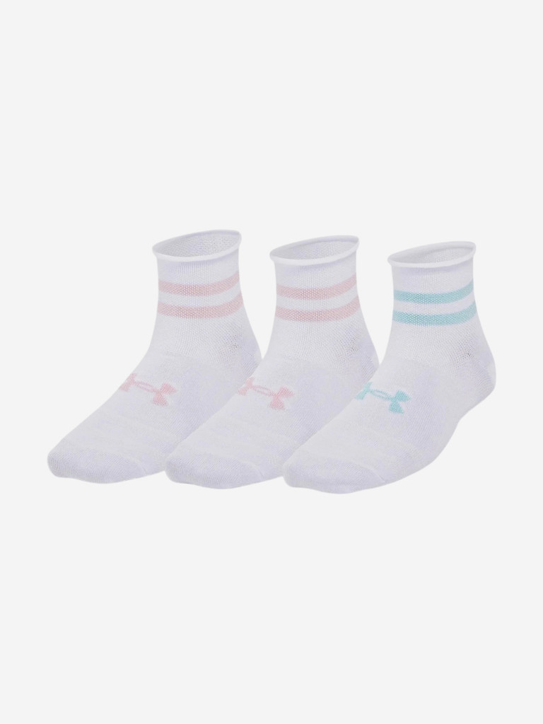Носки стандартные женские Under Armour UA W Essential Nov 3pk Qtr
