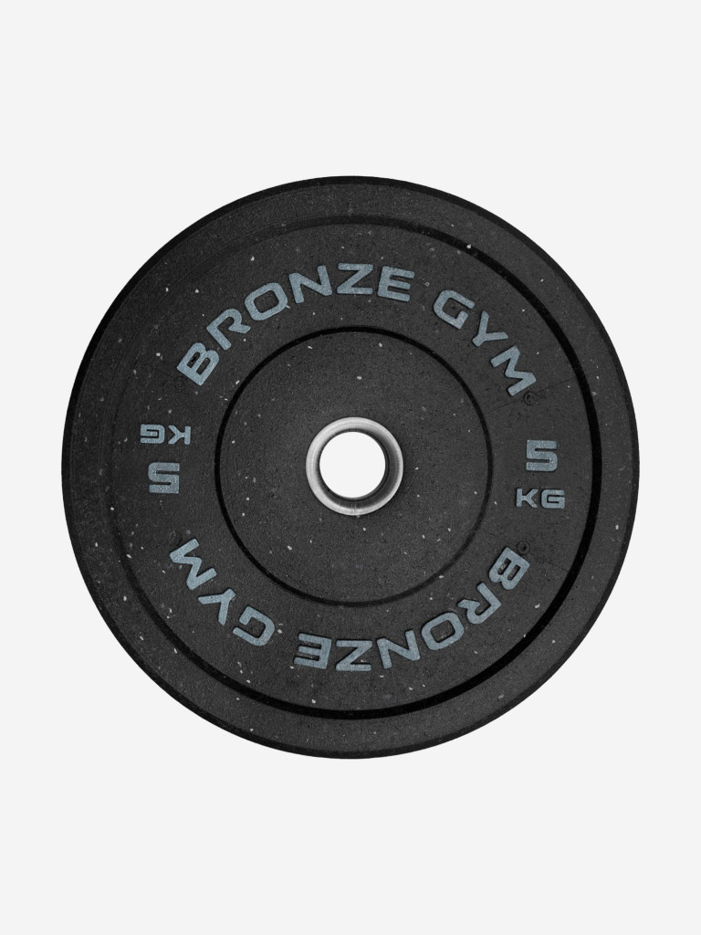 Диск для штанги бамперный BRONZE GYM 5 кг