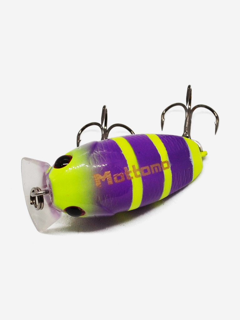 Воблер Mottomo Chubber SSR 35F 3,5g Violet Chartreuse