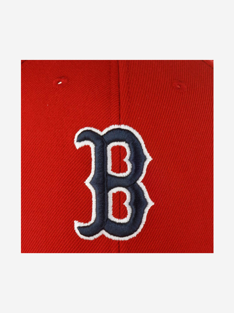 Бейсболка 47 BRAND B-MVP02WBV-RD Boston Red Sox MLB (красный)