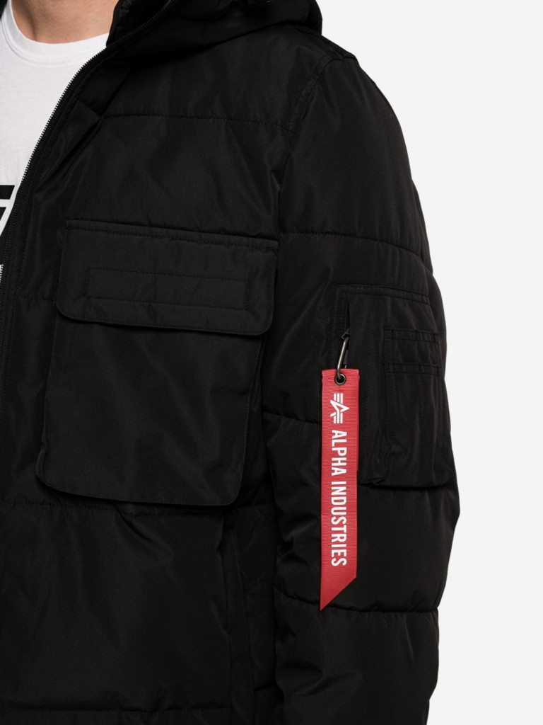 Куртка мужская зимняя Hooded Puffer Alpha Industries