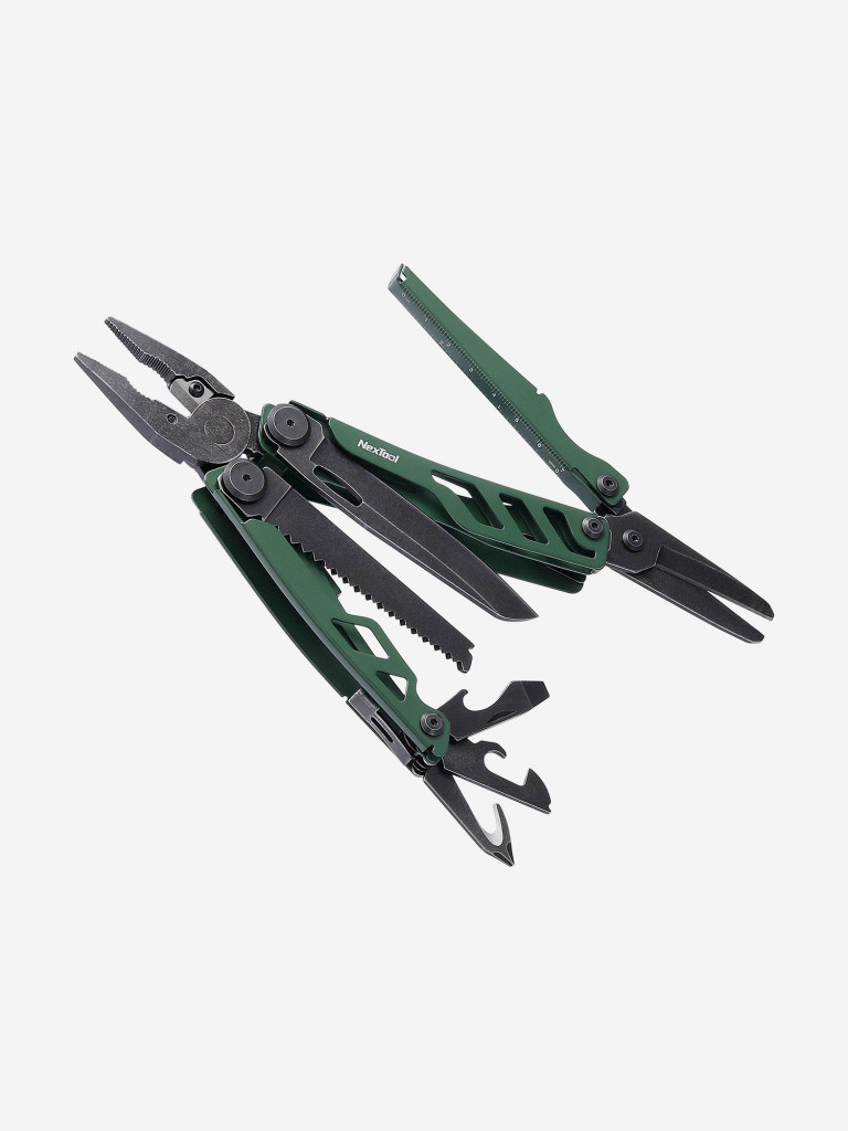 Мультитул Nextool Flagship Pro, 16 функций, зеленый