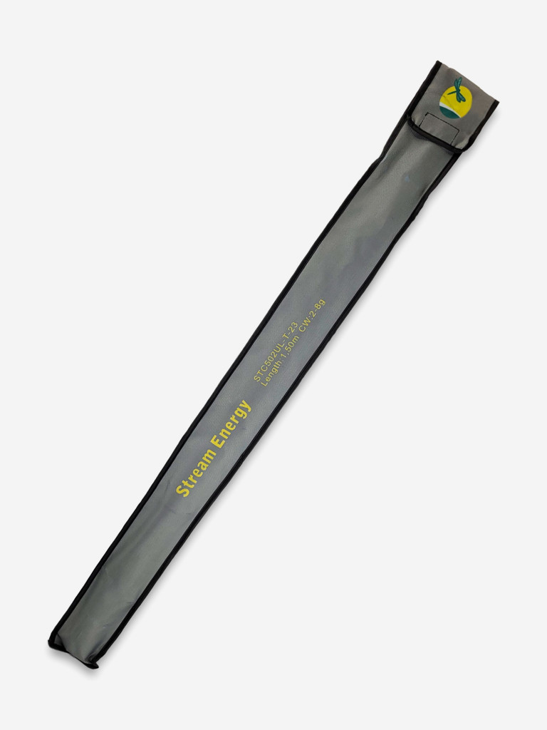 Спиннинг для рыбалки Fish Crystal STREAM ENERGY-T (casting) STC502UL-T-23 (полая вершинка) 1.50м 2.0-8.0гр, 2сек.