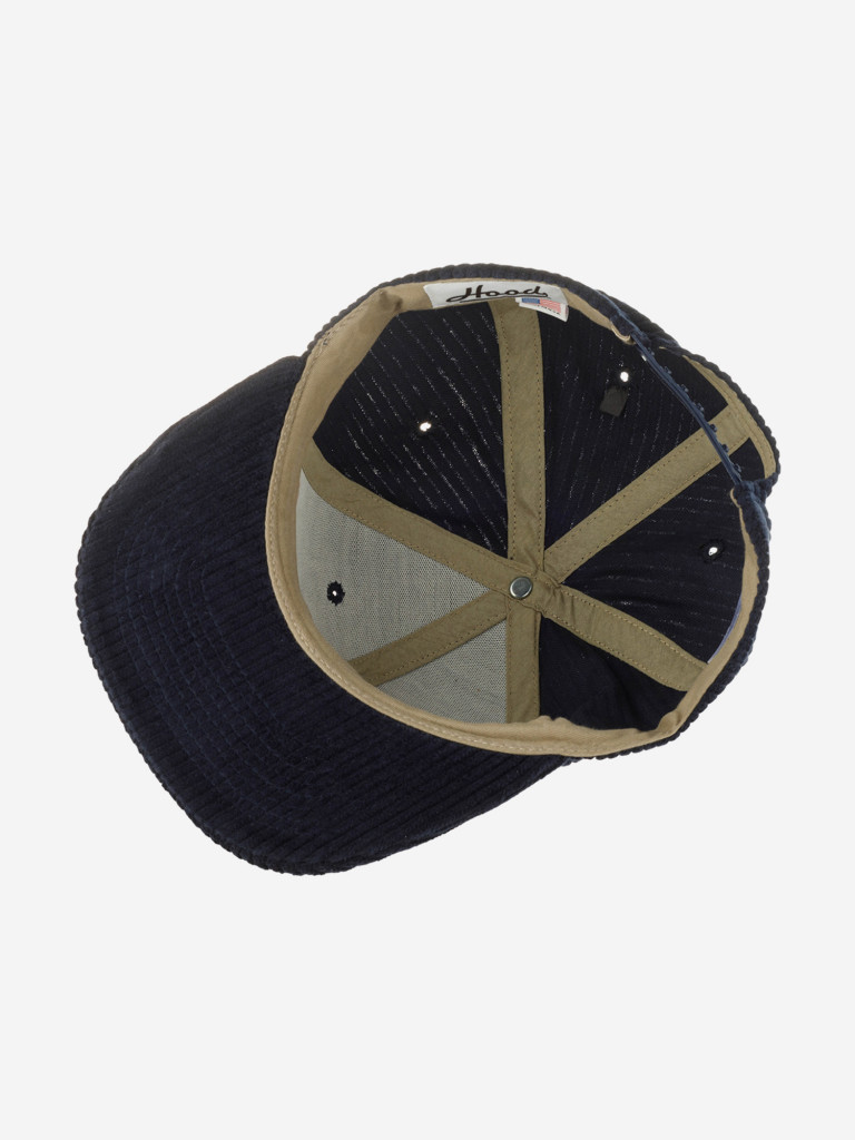 Бейсболка с прямым козырьком HOOD 103-SWC001-IL001-NY South Loop Cord (синий)