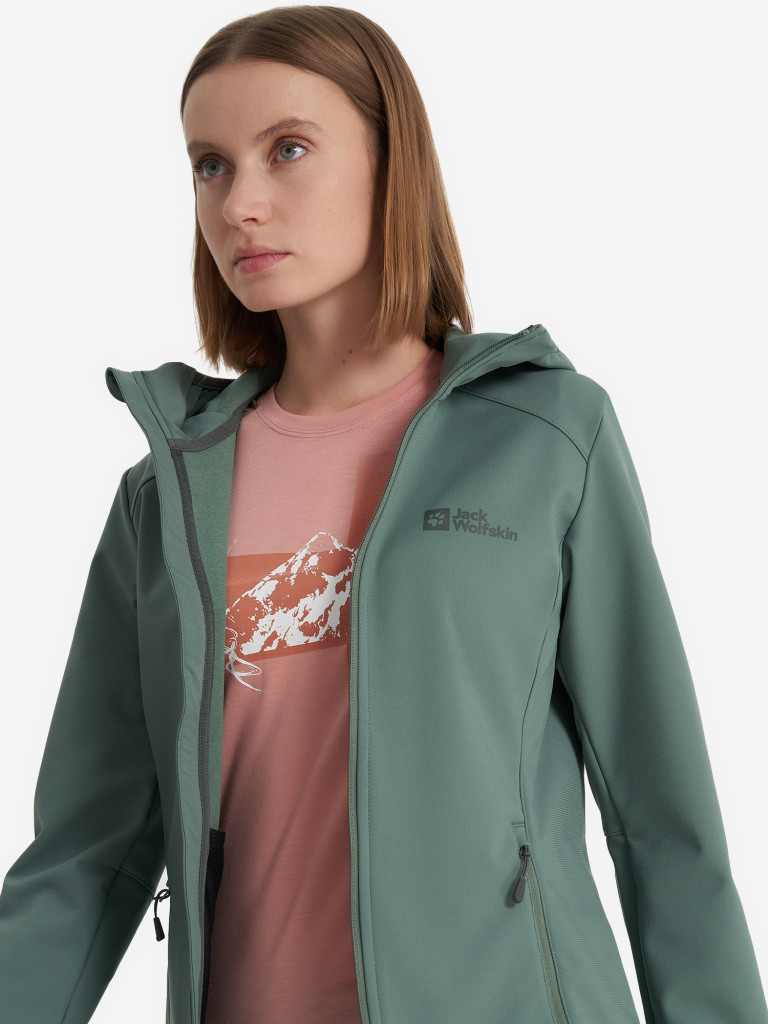 Куртка софтшелл женская Jack Wolfskin Bornberg
