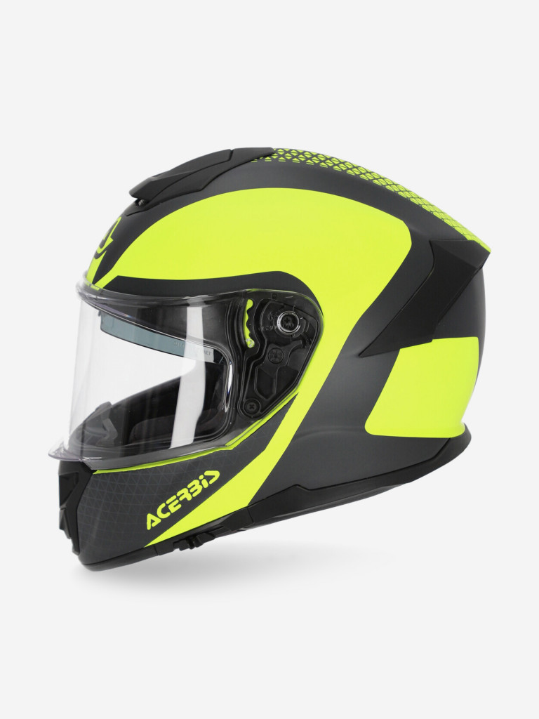 Мотошлем интеграл Acerbis KRAPON Fluo-Yellow/Black