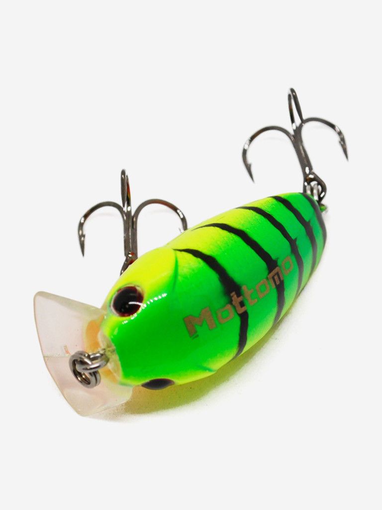 Воблер Mottomo Chubber SSR 35F 3,5g Lime Tiger