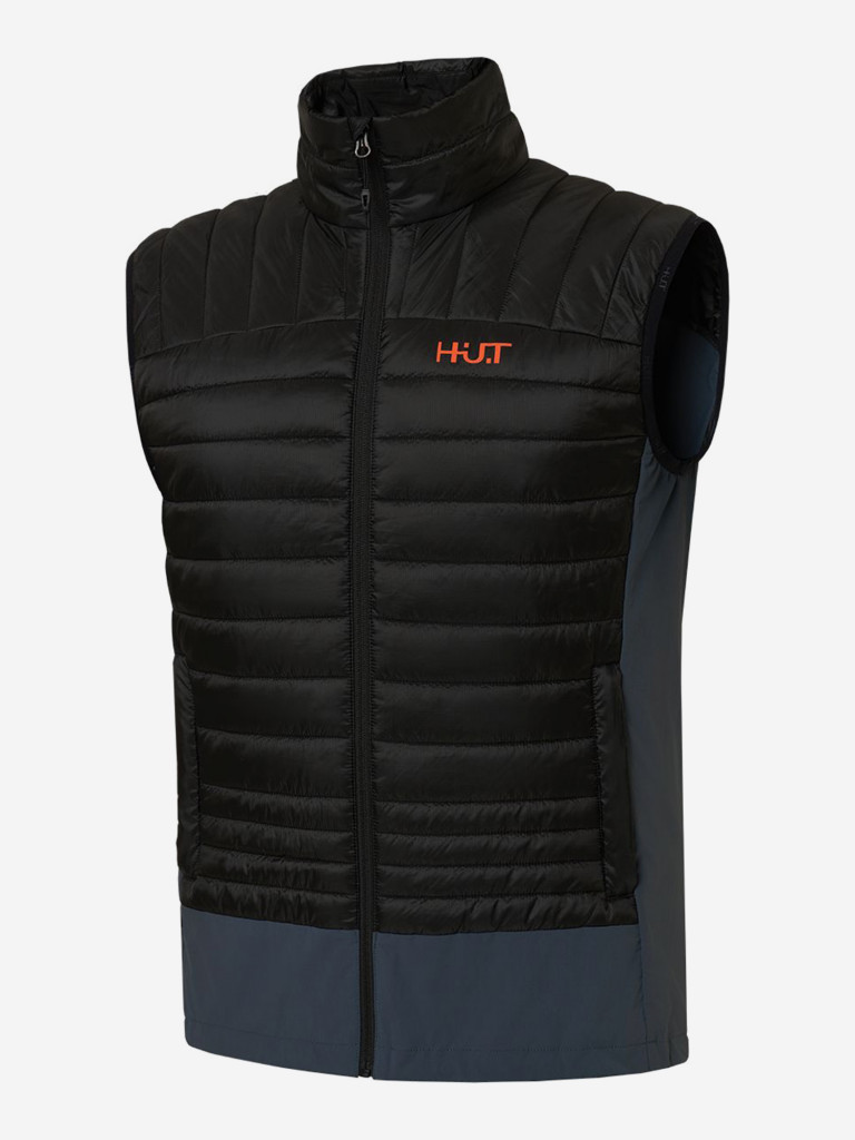 Жилет HUT SPIKE мужской для охоты, тёмно-серый / чёрный