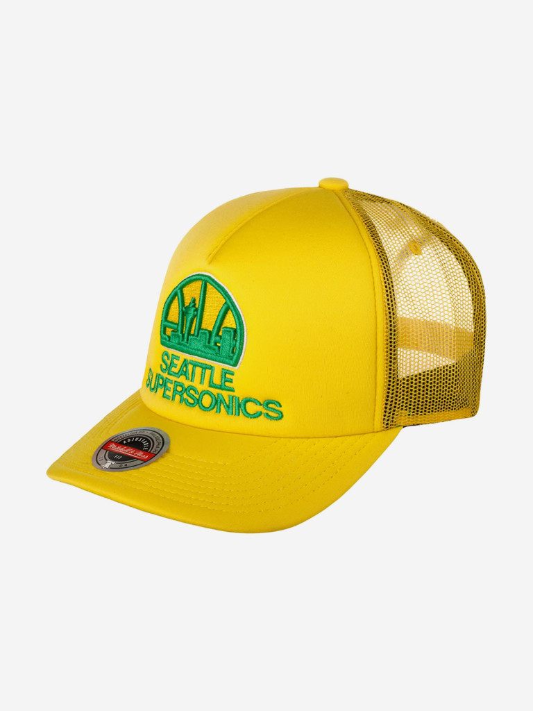 Бейсболка MITCHELL NESS 6HSSSH21346-SSUYELL Seattle Supersonics NBA