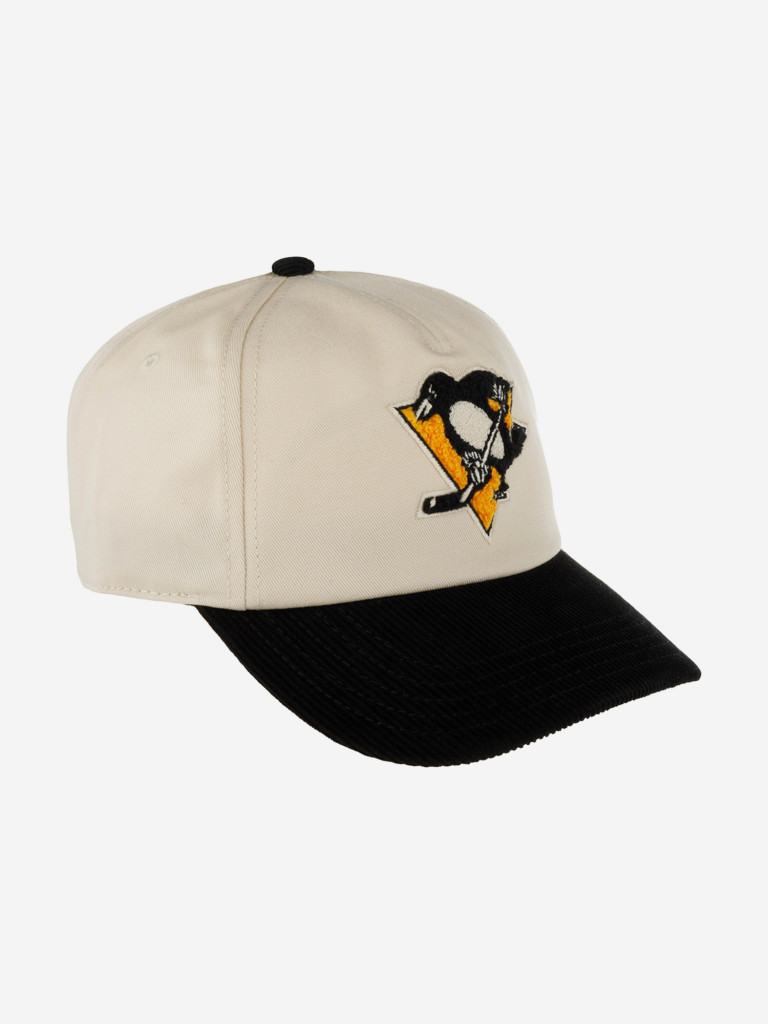 Бейсболка AMERICAN NEEDLE 23020A-PPN Pittsburgh Penguins Burnett NHL (белый)