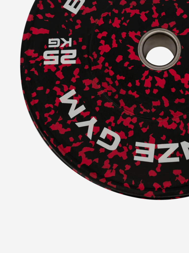 Диск для штанги бамперный BRONZE GYM камуфляж 25 кг