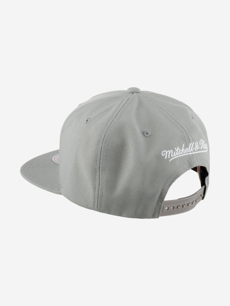 Бейсболка с прямым козырьком MITCHELL NESS 6HSSDX22015-DRWGREY Detroit Red Wings NHL