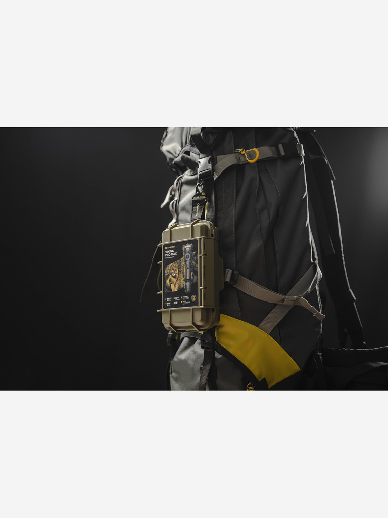 Фонарь Armytek Viking Pro Max, 5000 лм, 350 м, теплый свет