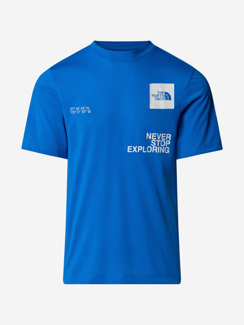 Футболка мужская The North Face Mountain Foundation Coordinates Синий 4899₽