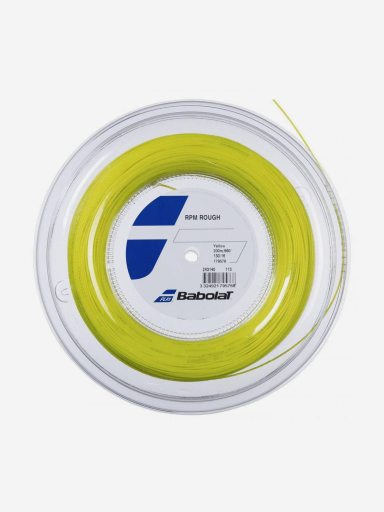 Струна моноволокно Babolat RPM BLAST ROUGH 200M, желтый, 130