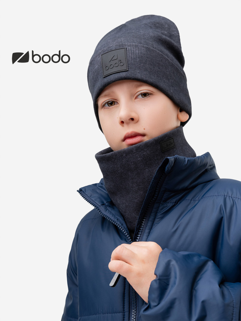 Комплект (шапка, снуд) для мальчиков bodo