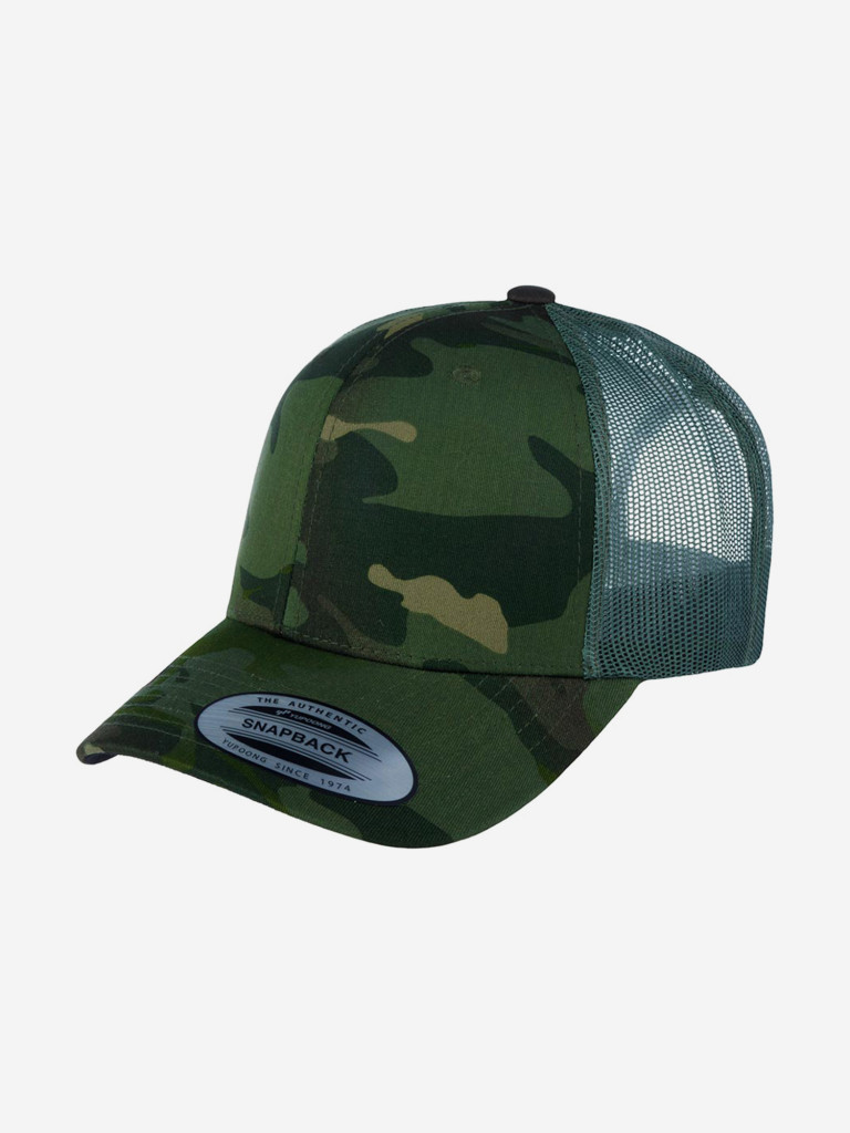 Бейсболка с сеточкой FLEXFIT 6606MC