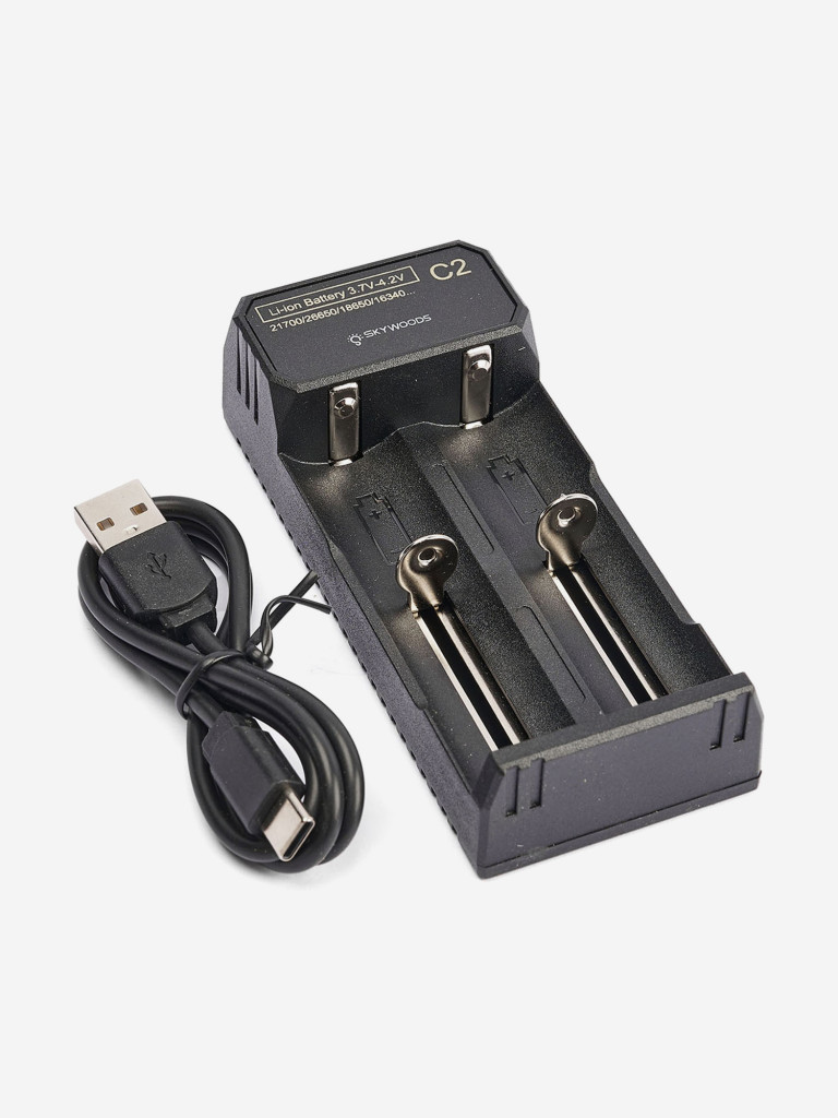 Зарядное устройство SKYWOODS для аккумуляторов 18650 - 26650