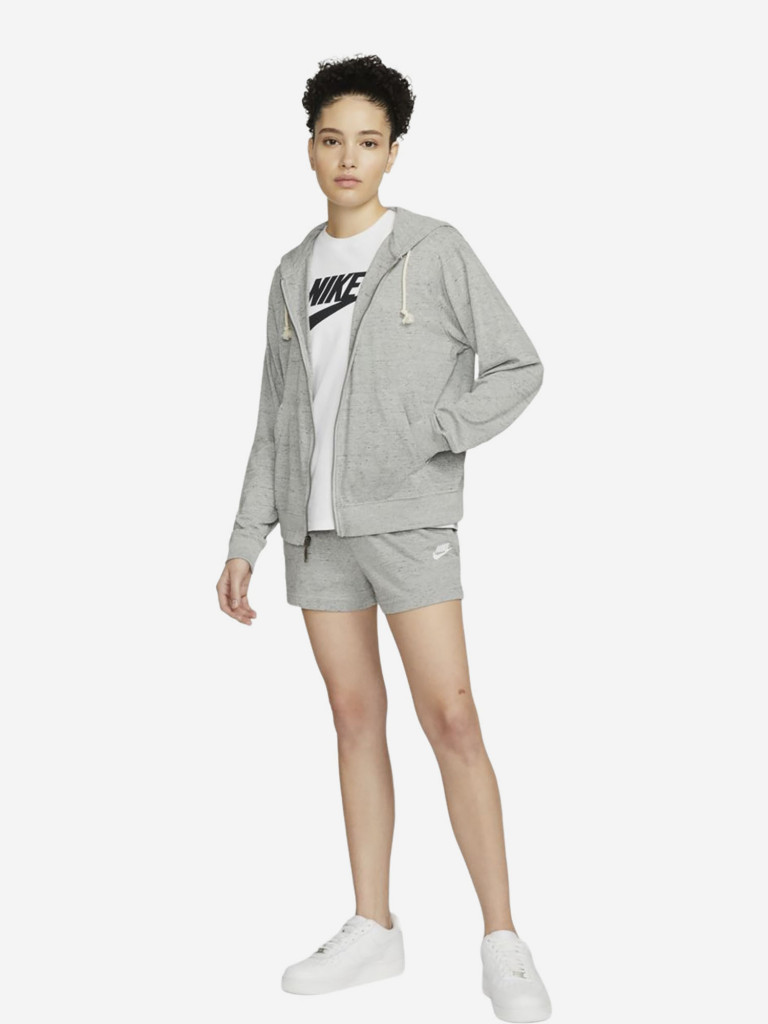 Толстовка женская Nike W NSW GYM VNTG EASY FZ HOODIE