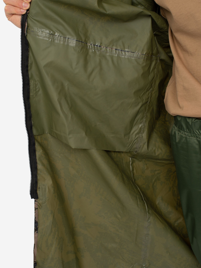 Плащ мужской Huntsman ВВЗ для рыбалки и охоты, ткань таффета PVC 20000 мм вод.ст.