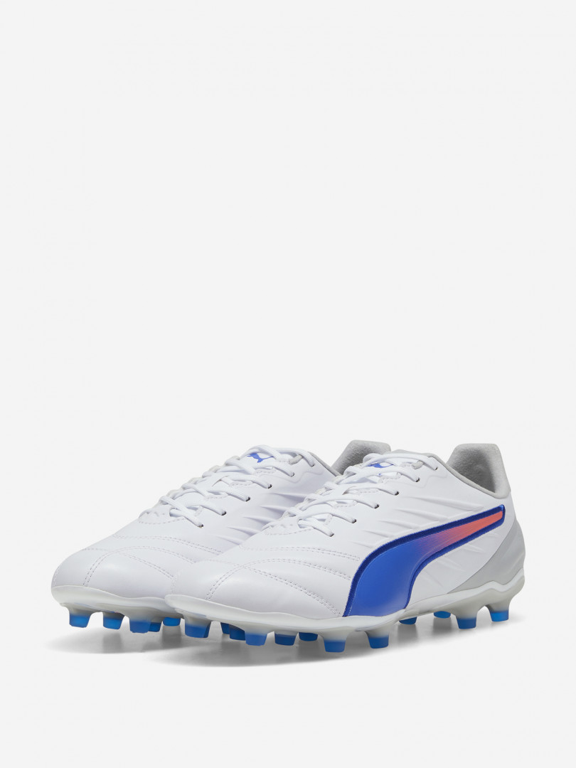 фото Бутсы мужские puma king pro fg/ag, белый