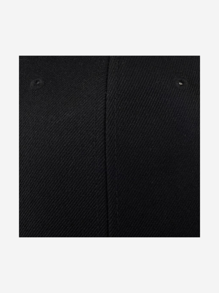 Бейсболка с прямым козырьком FLEXFIT 6089HE (черный)