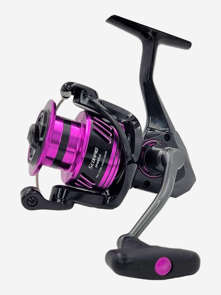 Катушка для спиннинга Okuma SCORPIO 1000S-A, катушка для удочки с передним фрикционом, с дополнительной шпулей