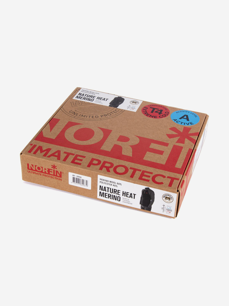 Комплект термобелья мужской Norfin NATURAL HEAT MERINO для рыбалки и охоты