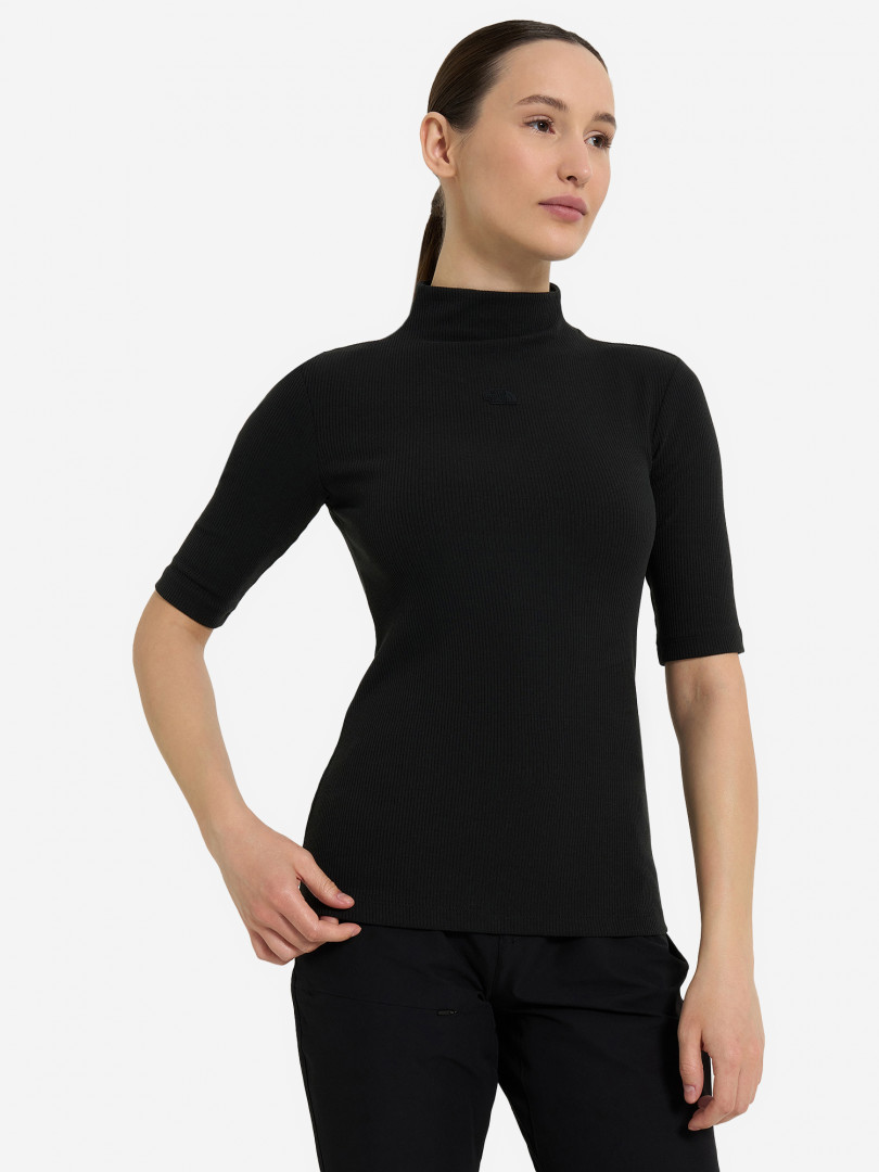 Футболка женская The North Face Mock Neck Slim Черный 3249₽