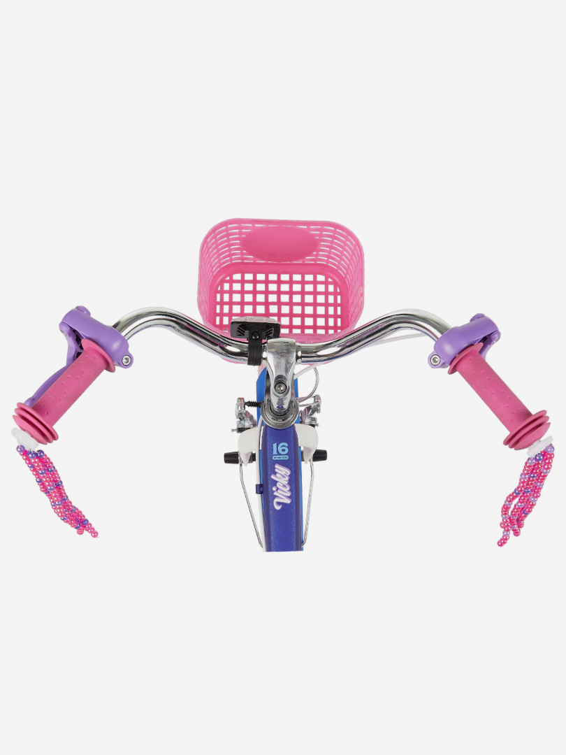фото Велосипед для девочек stern vicky 16", 2023, фиолетовый