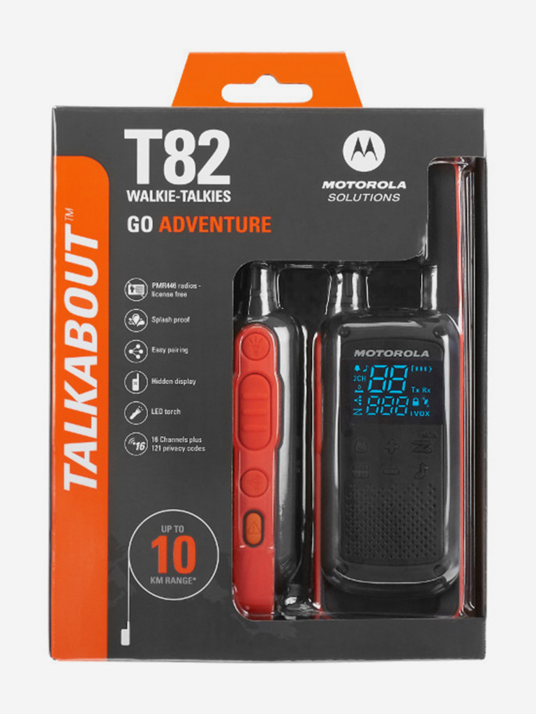 Комплект из двух радиостанций Motorola T82 (TALKABOUT)