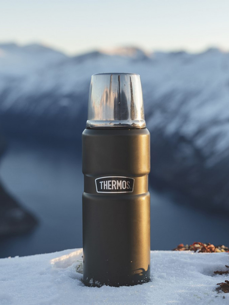 Термос для чая 470 мл THERMOS KING-2000 зелёный
