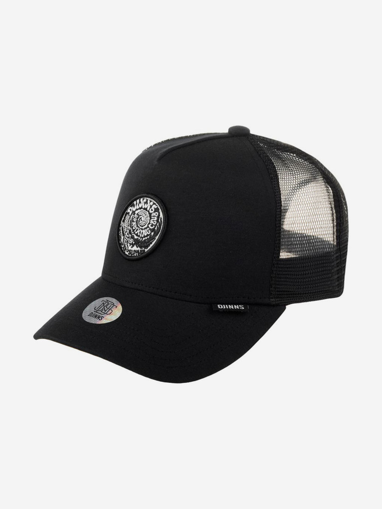 Бейсболка с сеточкой DJINNS HFT Cap DNC Croco (черный)