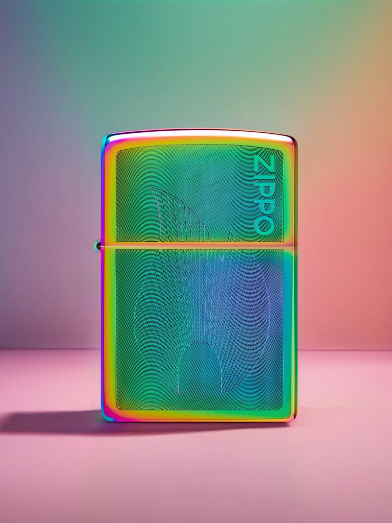 Зажигалка бензиновая ZIPPO 48618 Dimensional Flame